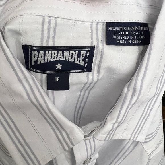 Panhandle Western Cut Shirt‎ nwt - Picture 7 of 9